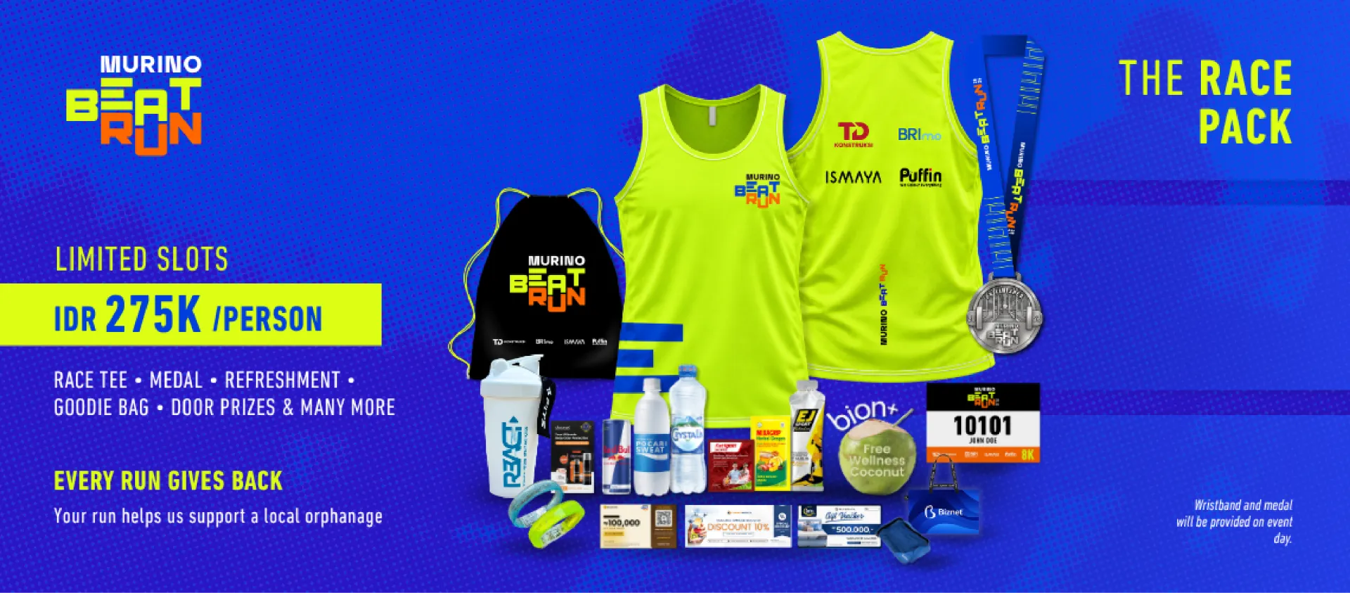 Official Murino Beat Run 2026 Race Pack Showcase